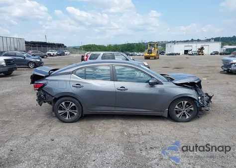 2020 Nissan Sentra Sv Xtronic Cvt from USA, damaged, VIN 3N1AB8CV0LY216514